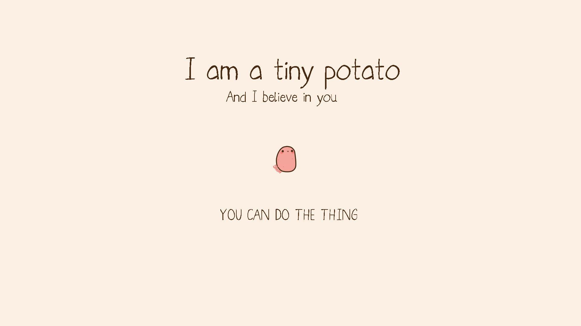 Cute Potato Wallpapers