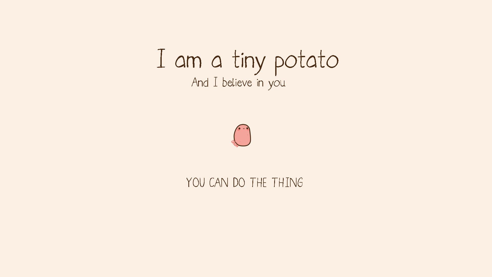 Cute Potato Wallpapers