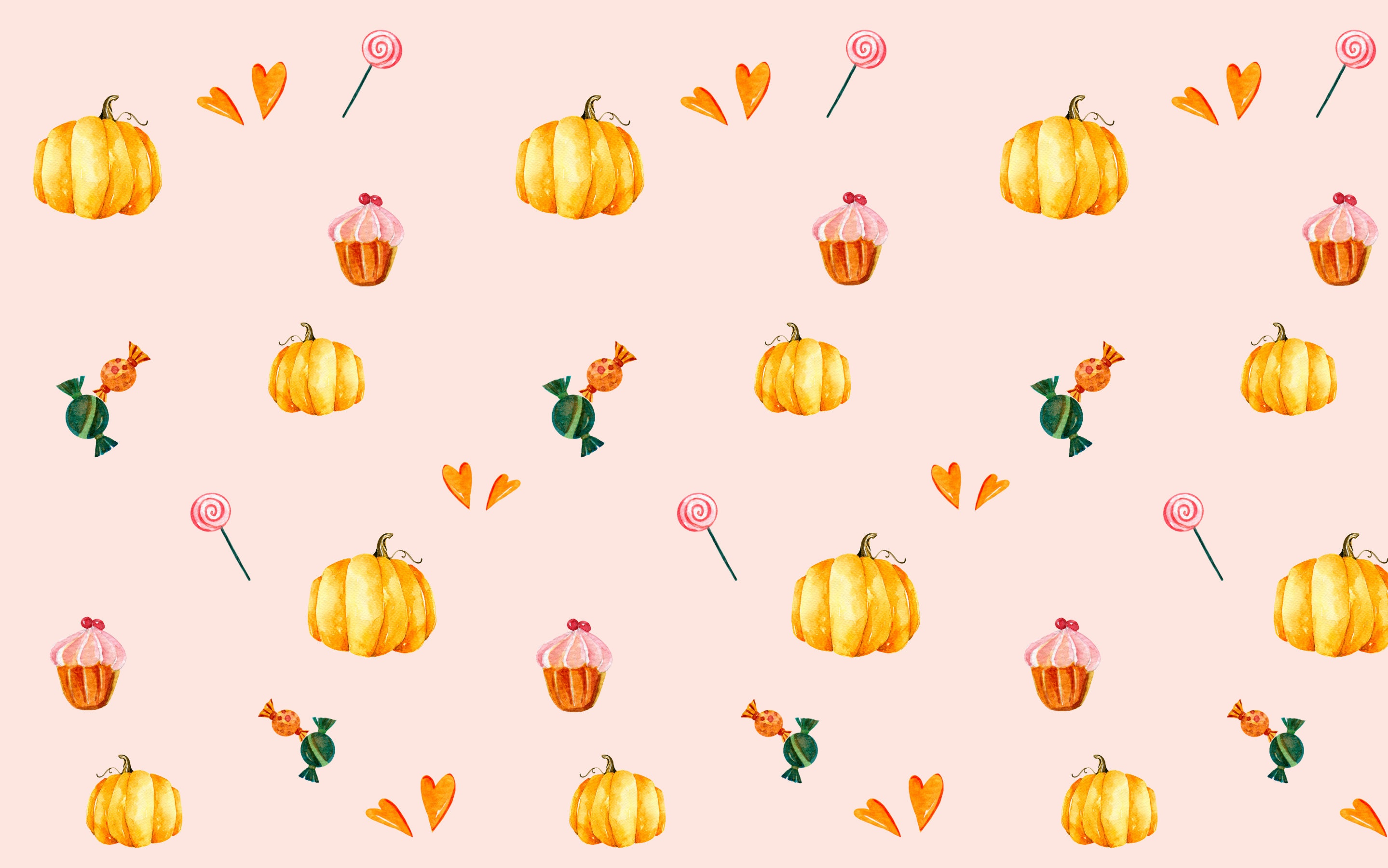 Cute Pumpkin Desktop Wallpapers