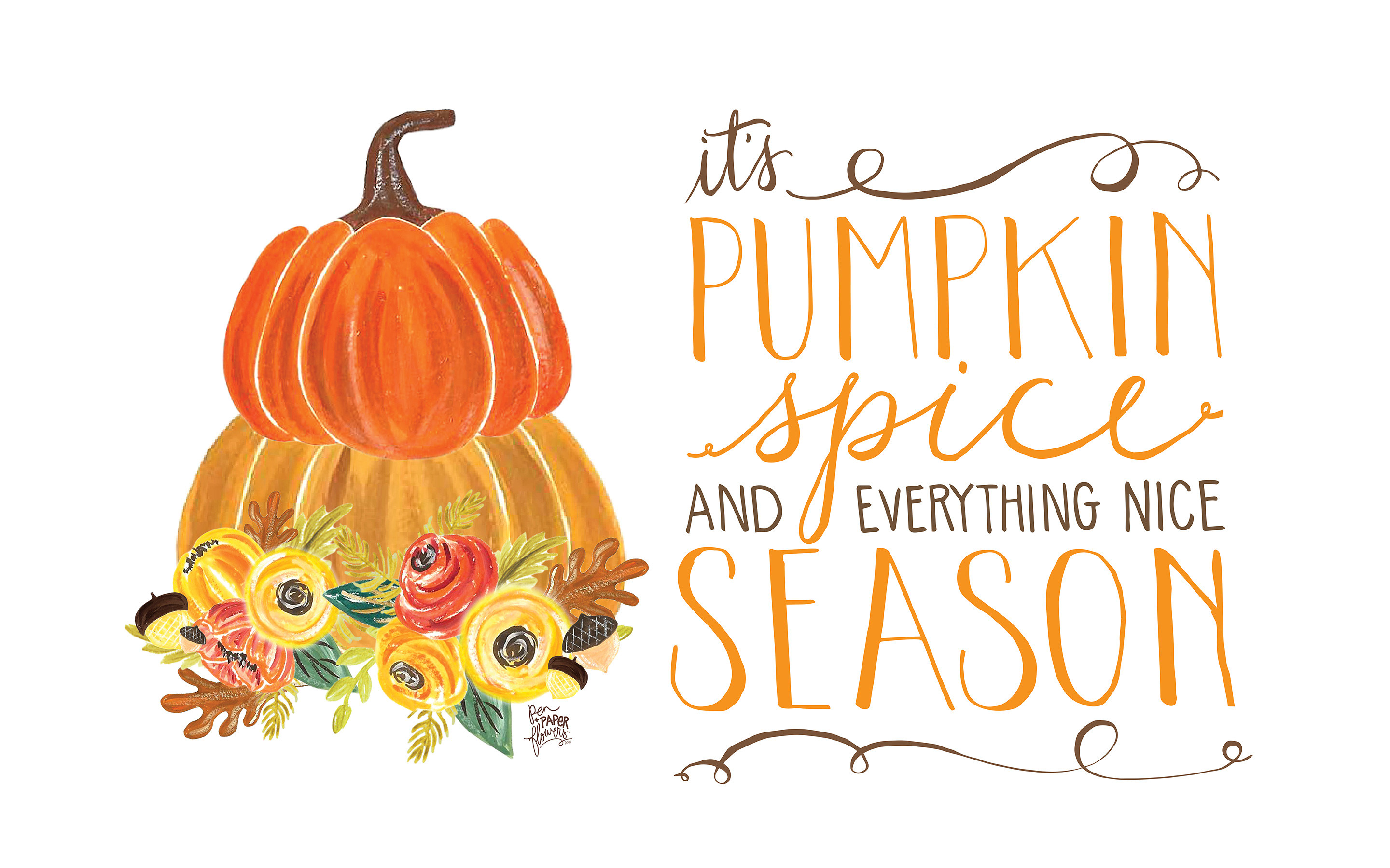 Cute Pumpkin Desktop Wallpapers