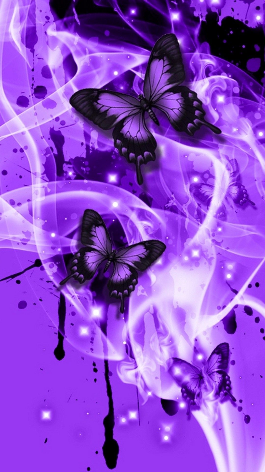 Cute Purple Butterfly Wallpapers