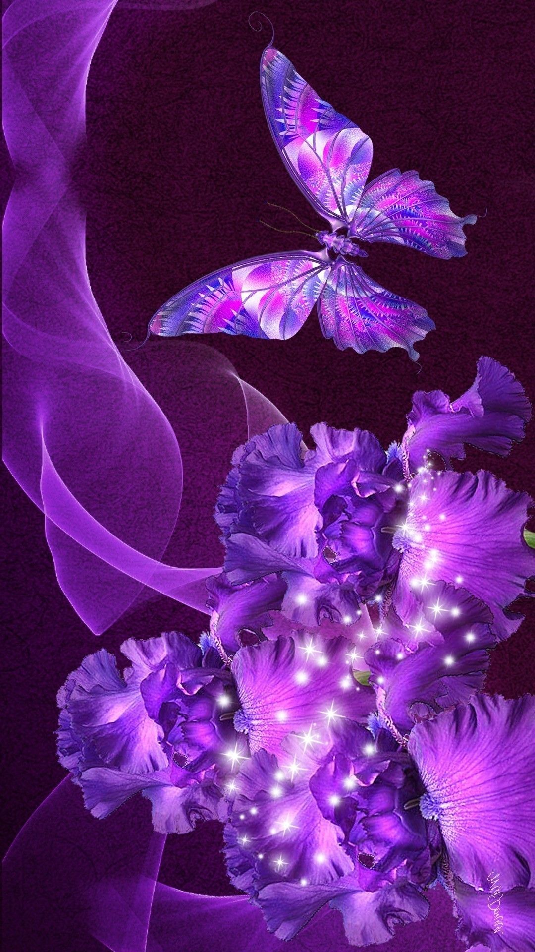 Cute Purple Butterfly Wallpapers