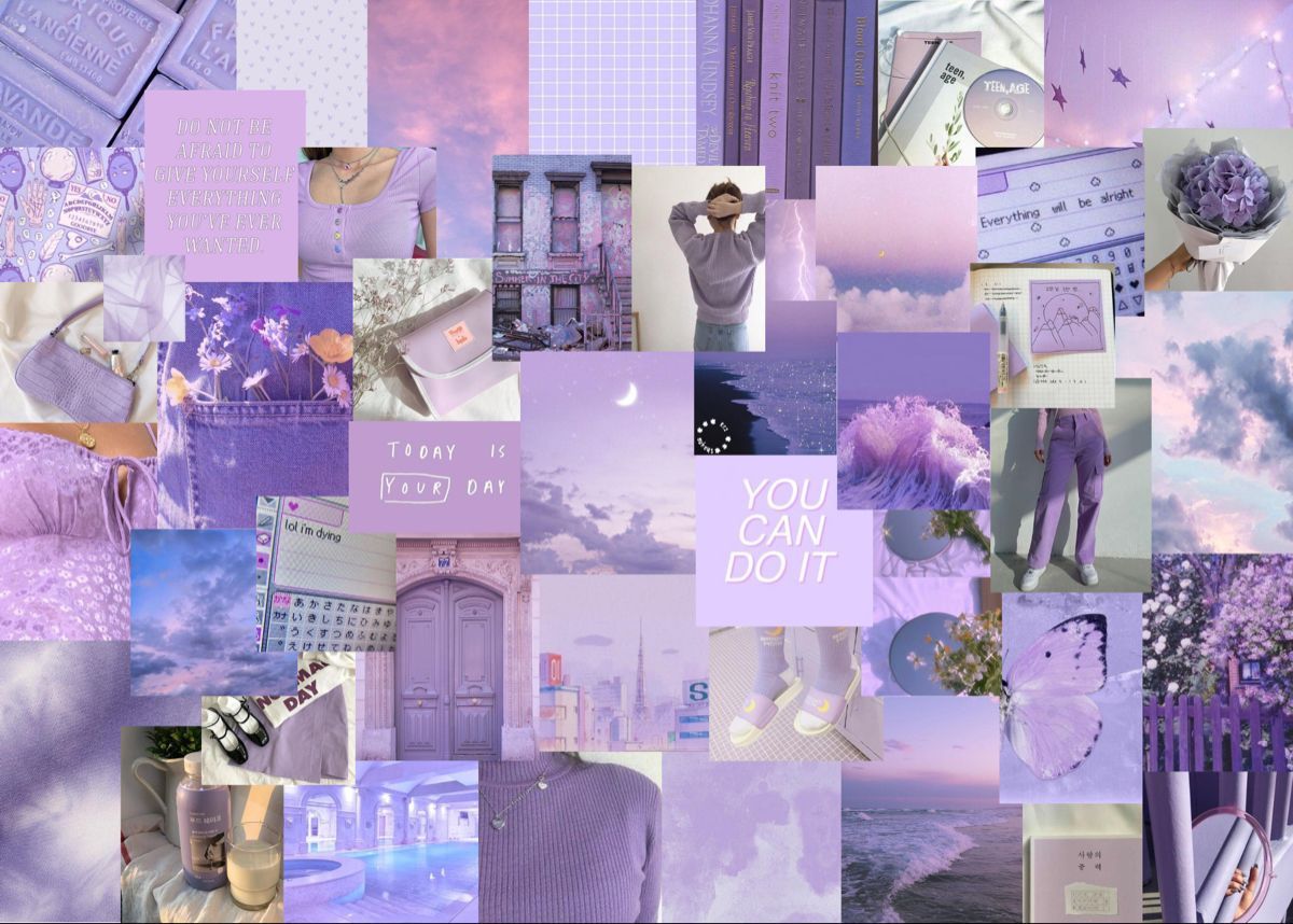 Cute Purple Laptop Wallpapers