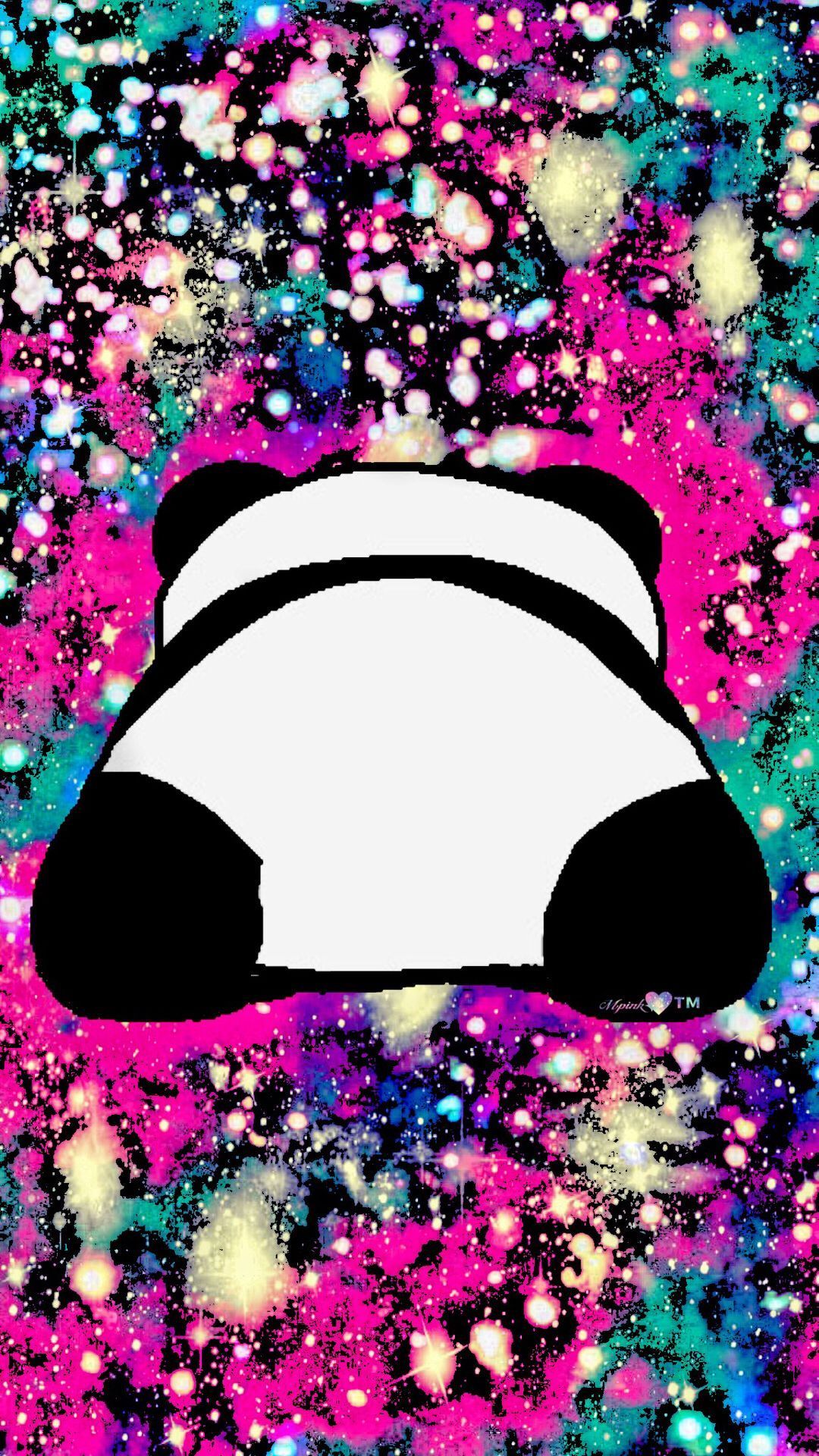 Cute Purple Panda Wallpapers