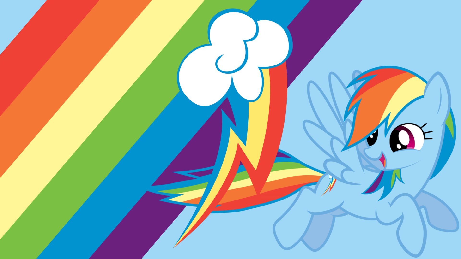 Cute Rainbow Dash Desktop Wallpapers