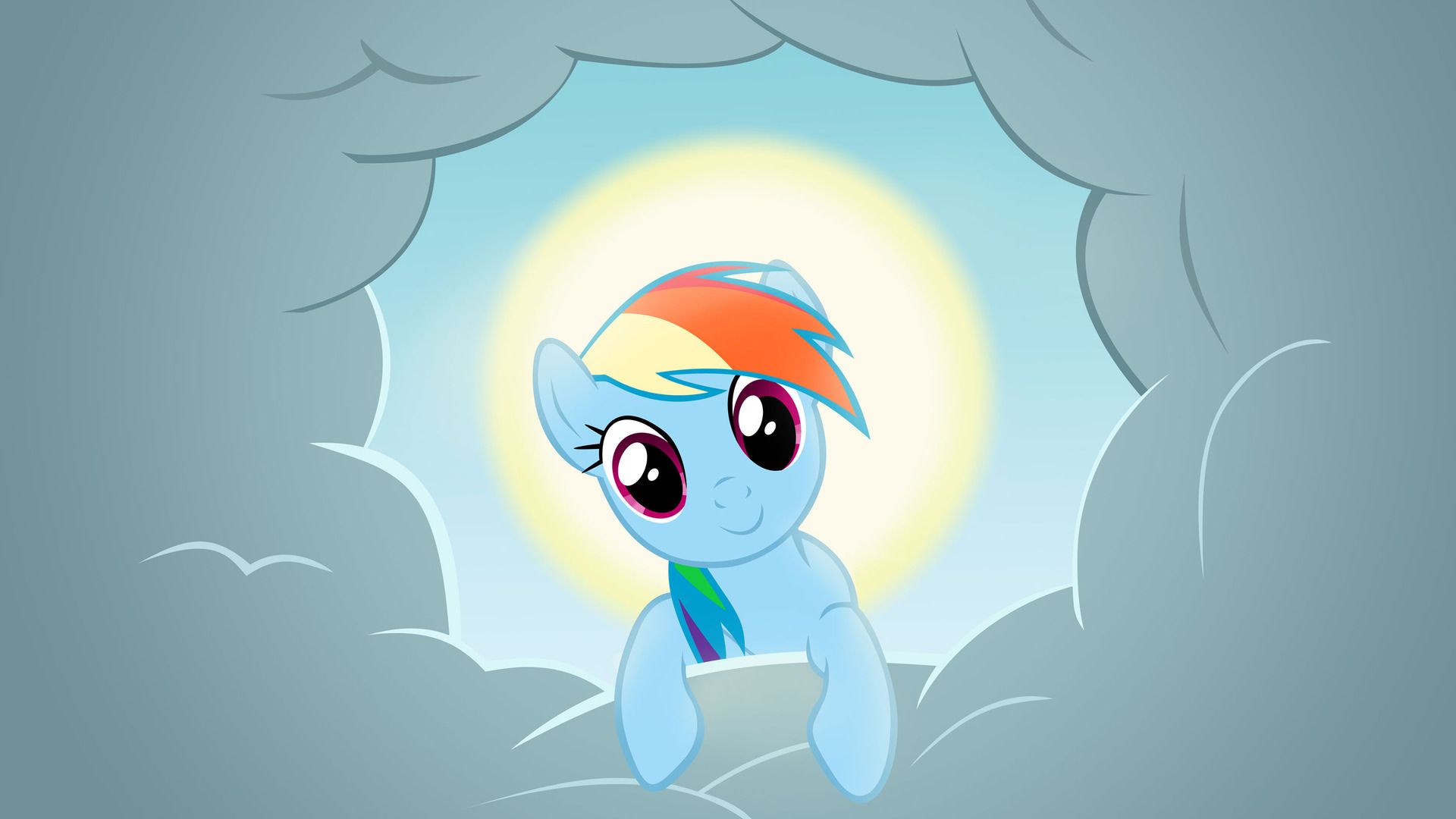 Cute Rainbow Dash Desktop Wallpapers