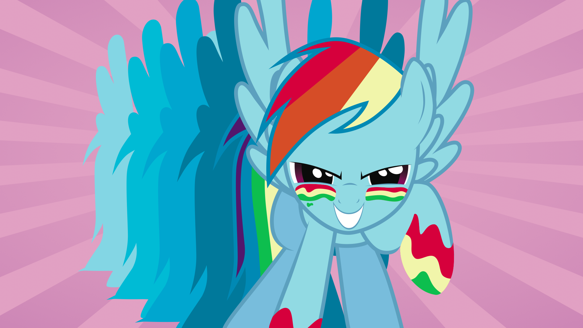 Cute Rainbow Dash Desktop Wallpapers