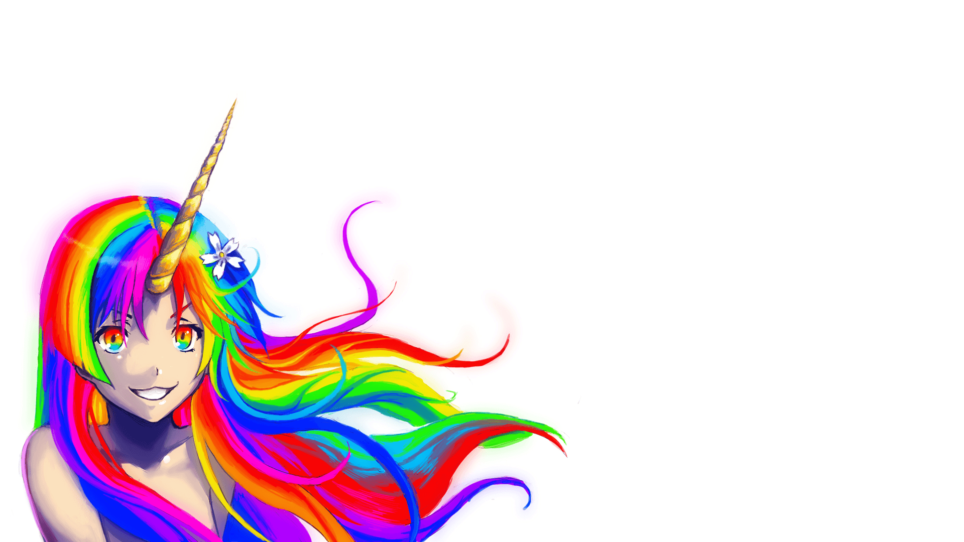 Cute Rainbow Unicorn Desktop Wallpapers