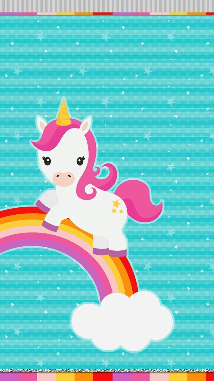 Cute Rainbow Unicorn Desktop Wallpapers