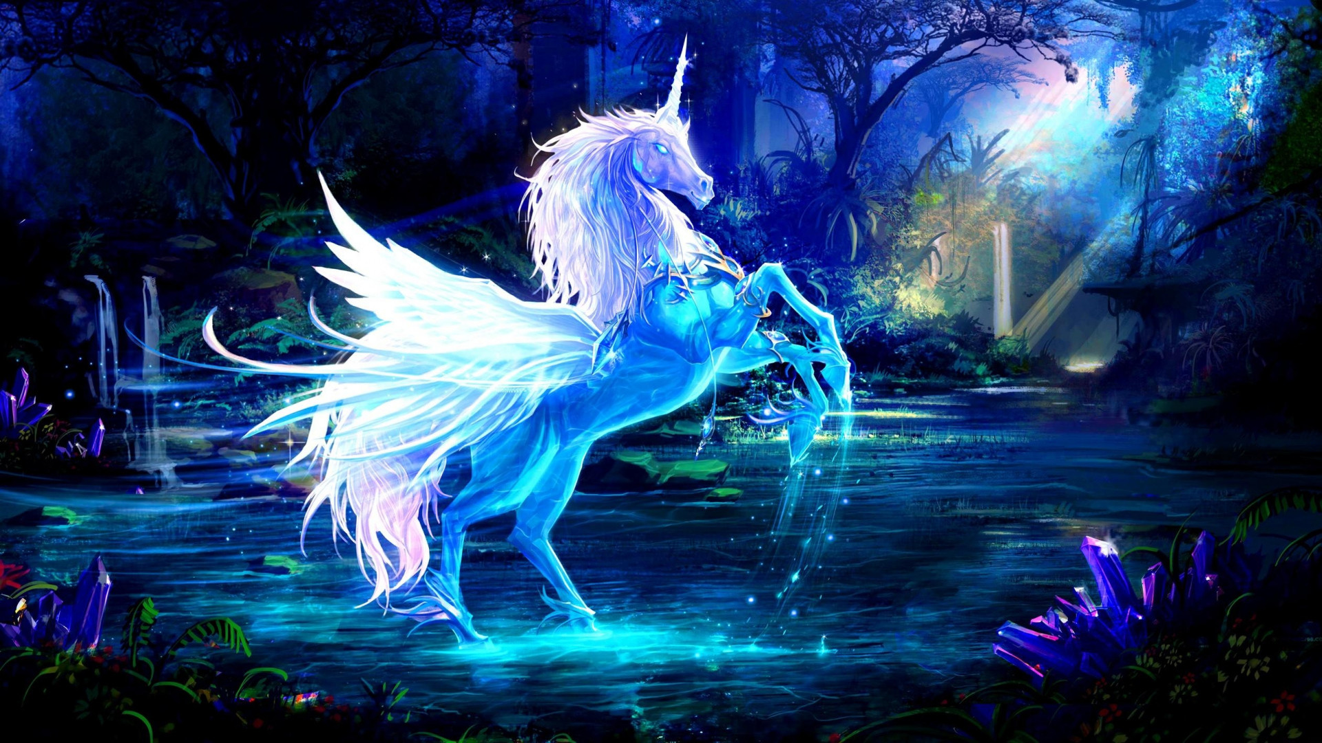 Cute Rainbow Unicorn Desktop Wallpapers Wallpapers