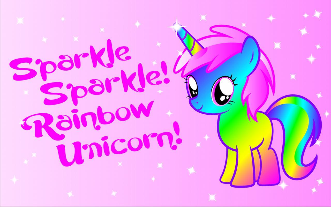 Cute Rainbow Unicorn Desktop Wallpapers Wallpapers