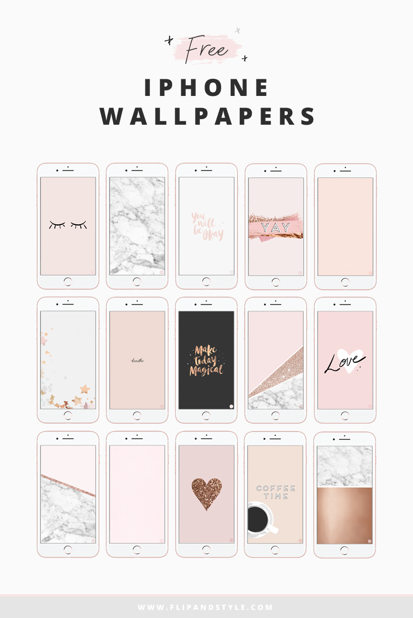 Cute Rose Gold Iphone Wallpapers Wallpapers
