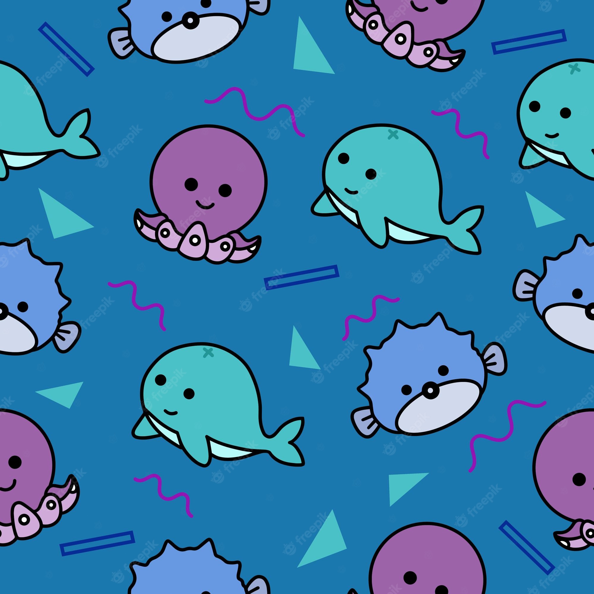 Cute Sea Animal Wallpapers