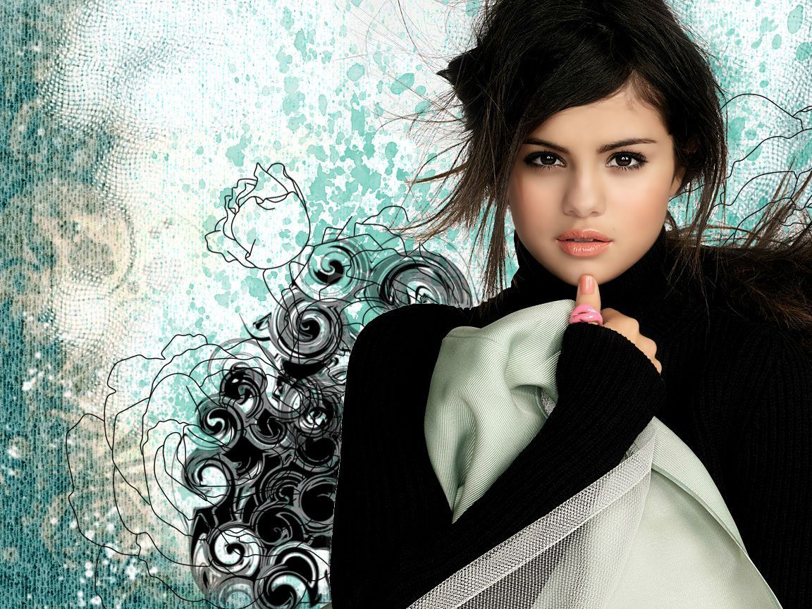 Cute Selena Gomez Photoshoot Wallpapers