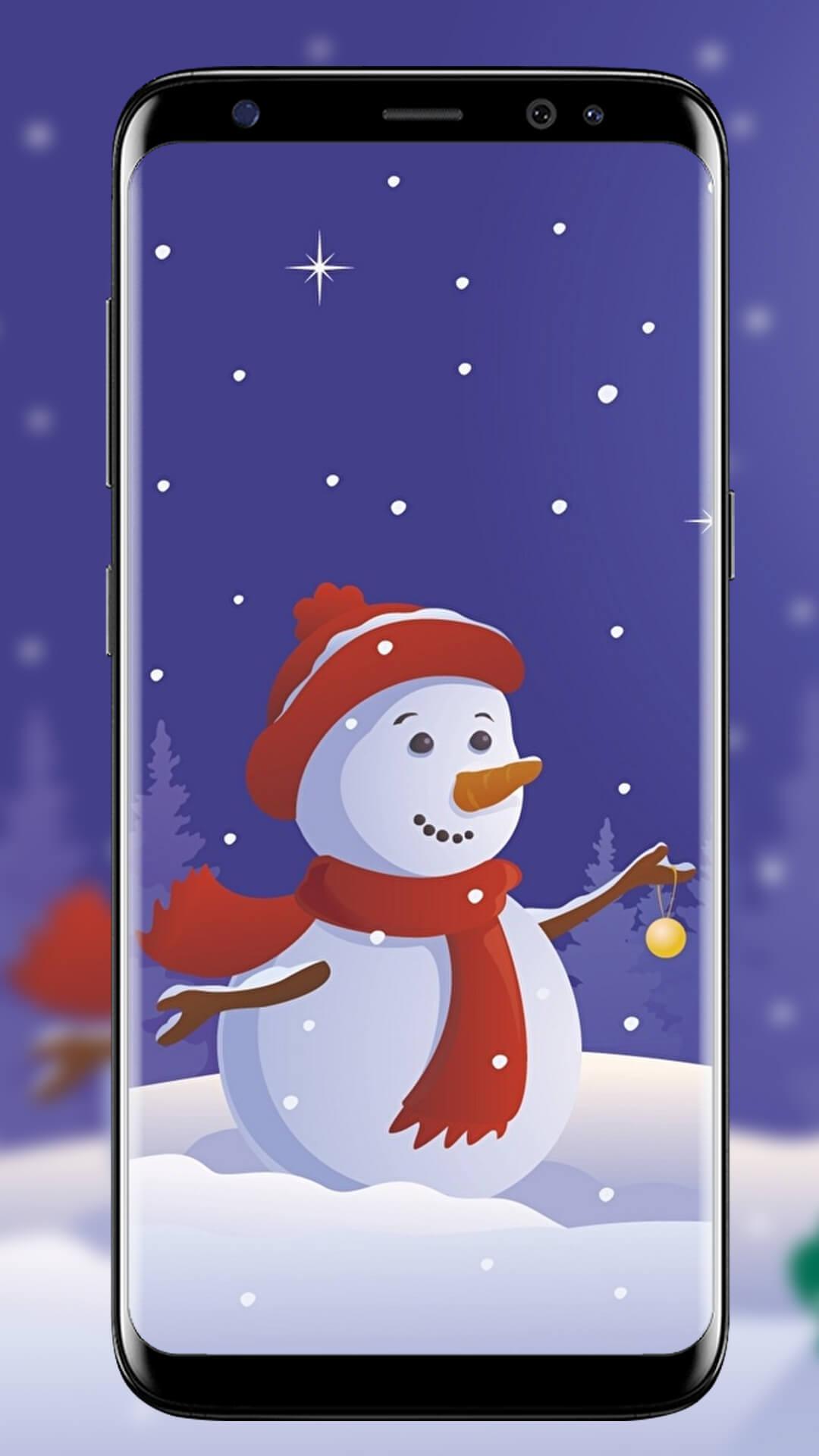 Cute Snowman Iphone Wallpapers