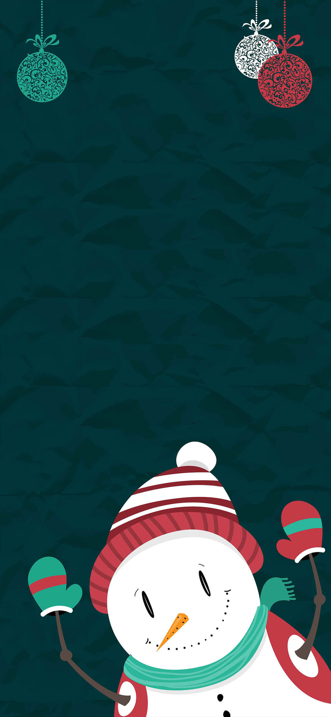 Cute Snowman Iphone Wallpapers