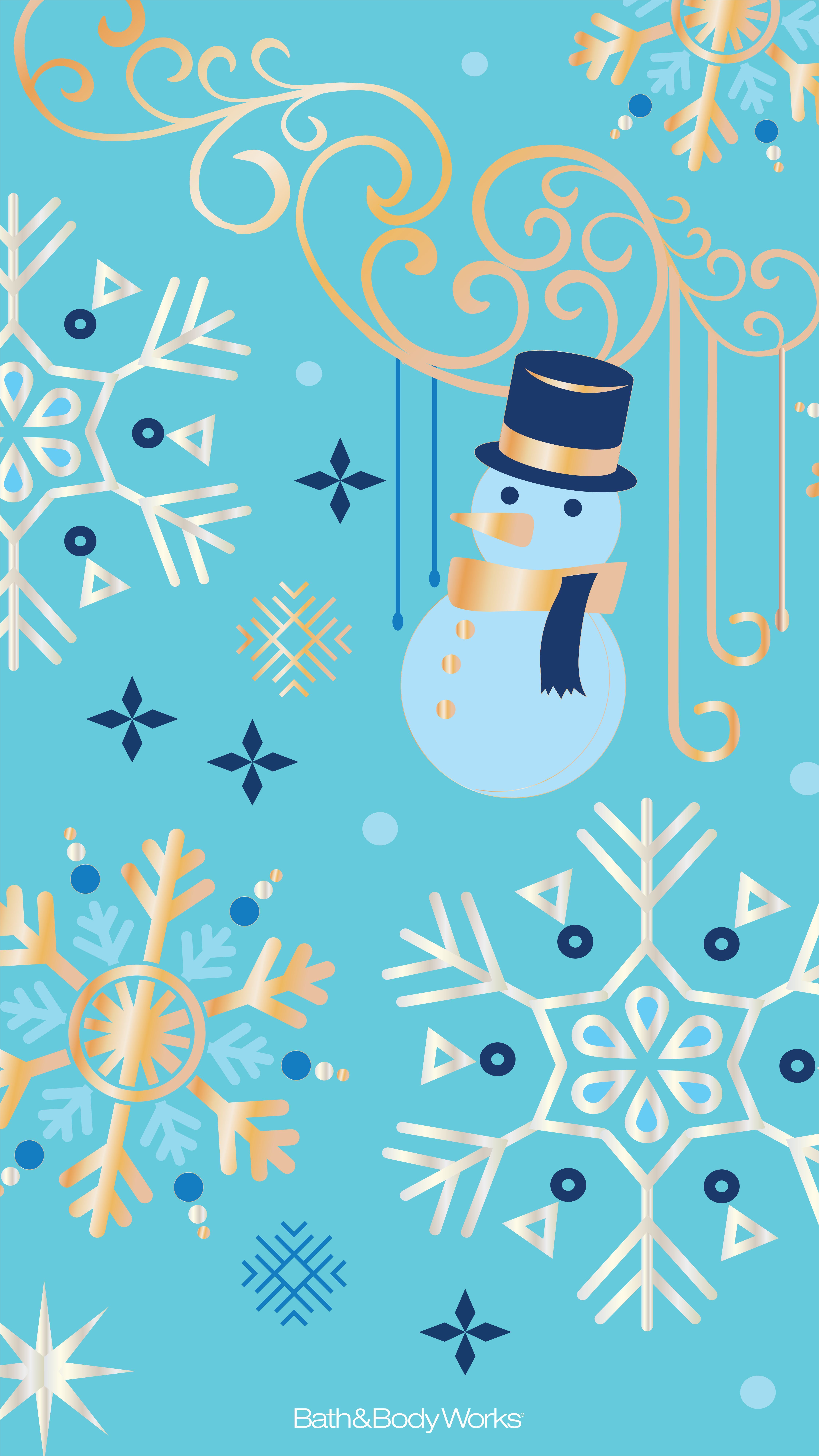 Cute Snowman Iphone Wallpapers