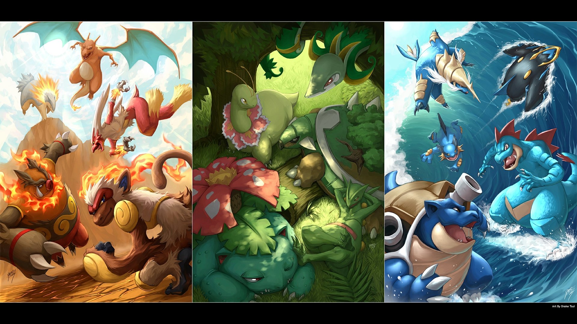 Cute Starter Pokemon Wallpapers