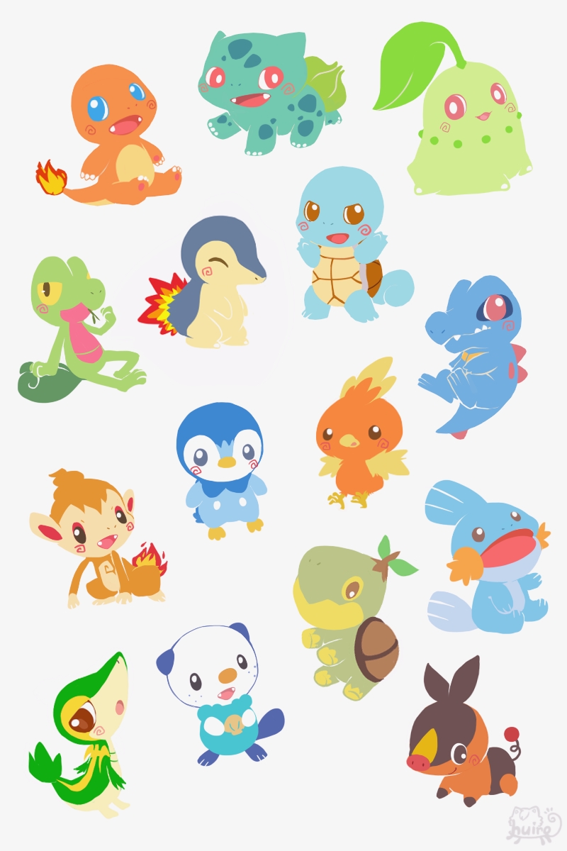 Cute Starter Pokemon Wallpapers