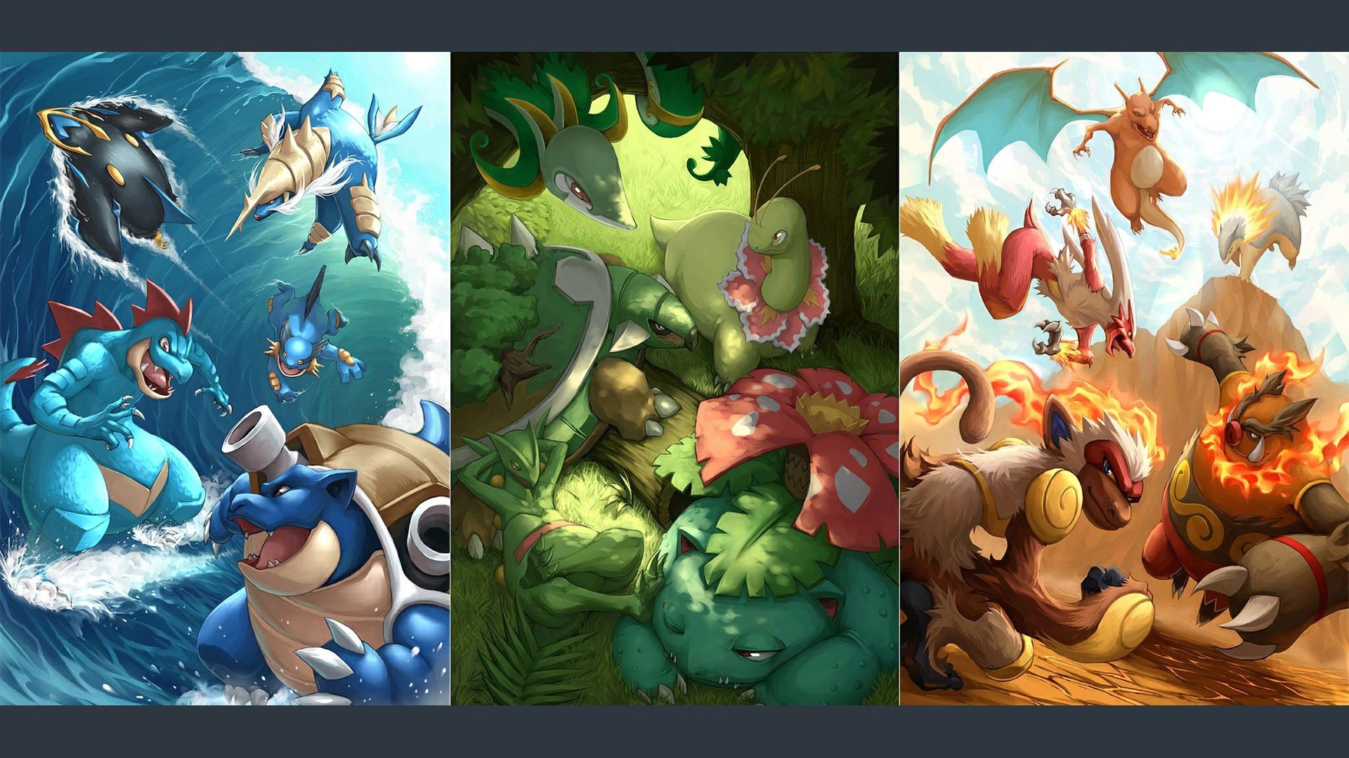 Cute Starter Pokemon Wallpapers