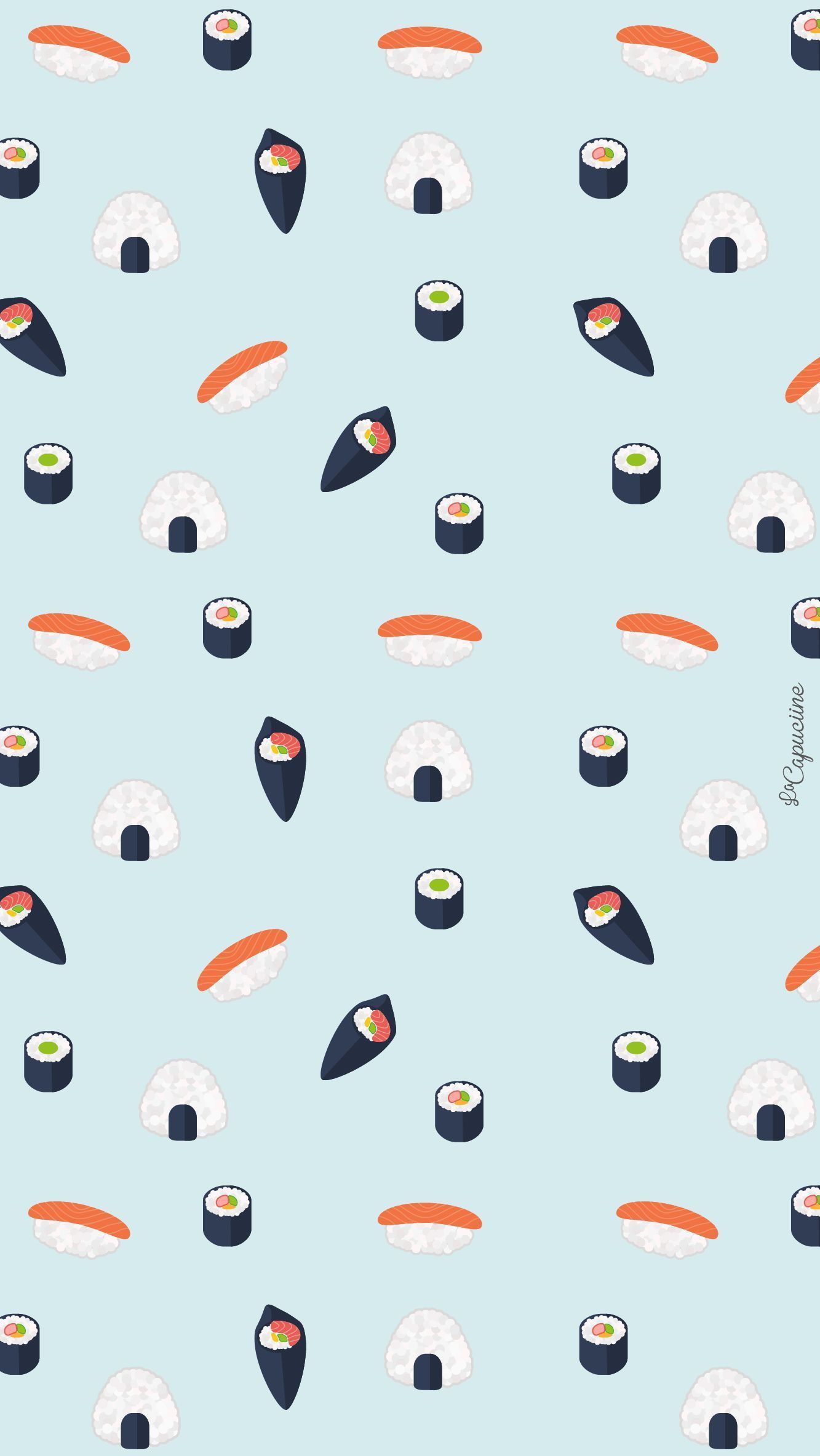 Cute Sushi Wallpapers