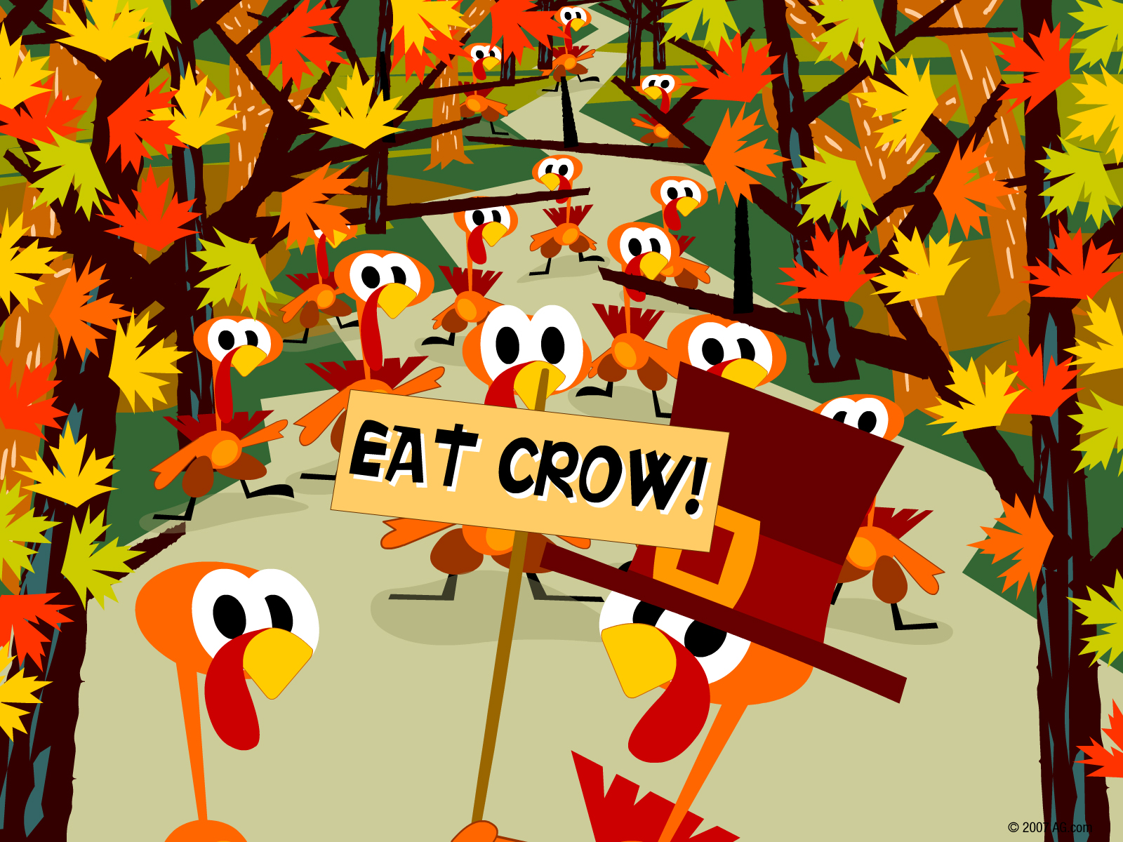 Cute Thanksgiving Turkey Wallpapers