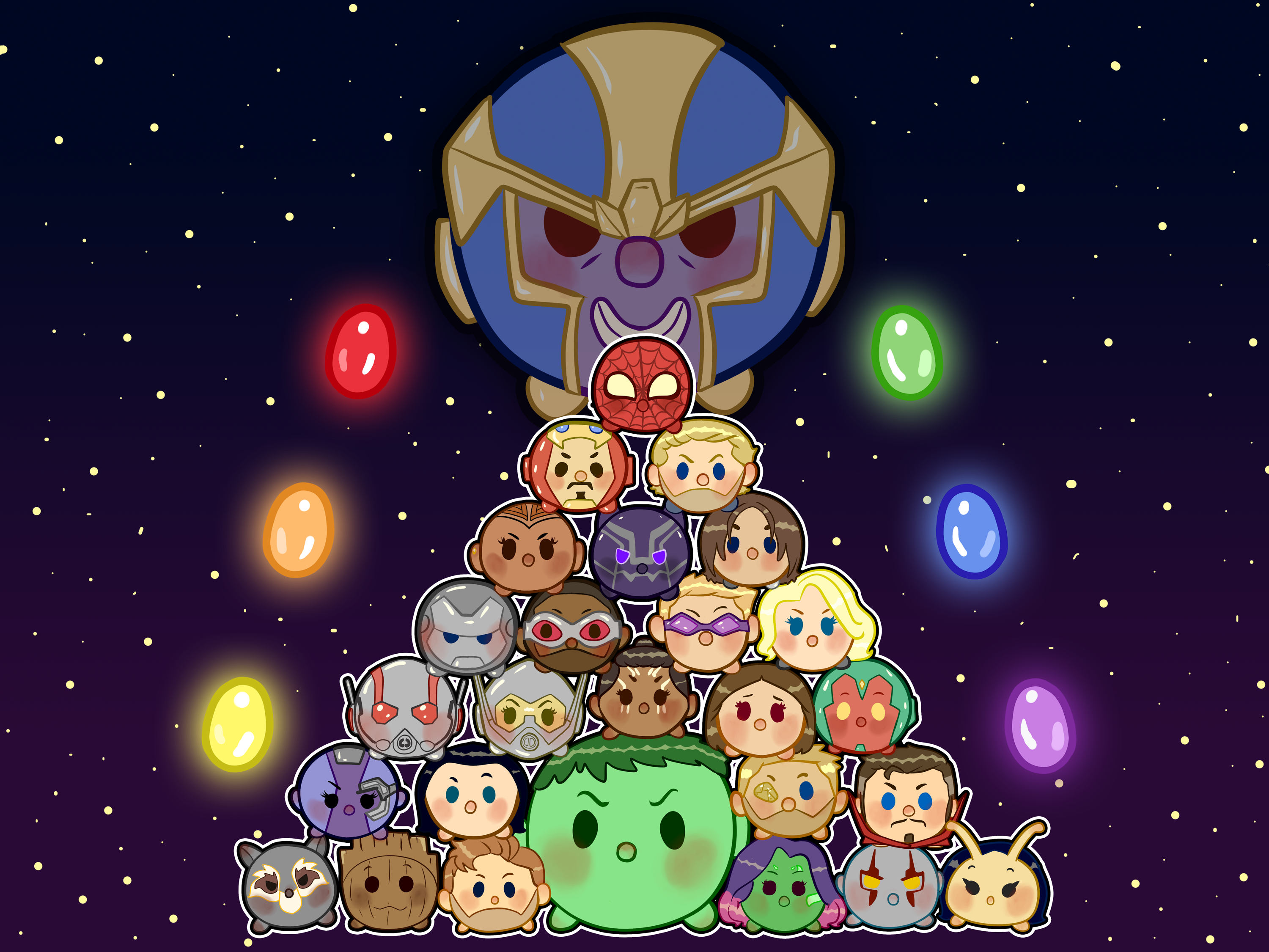 Cute Tsum Tsum Wallpapers