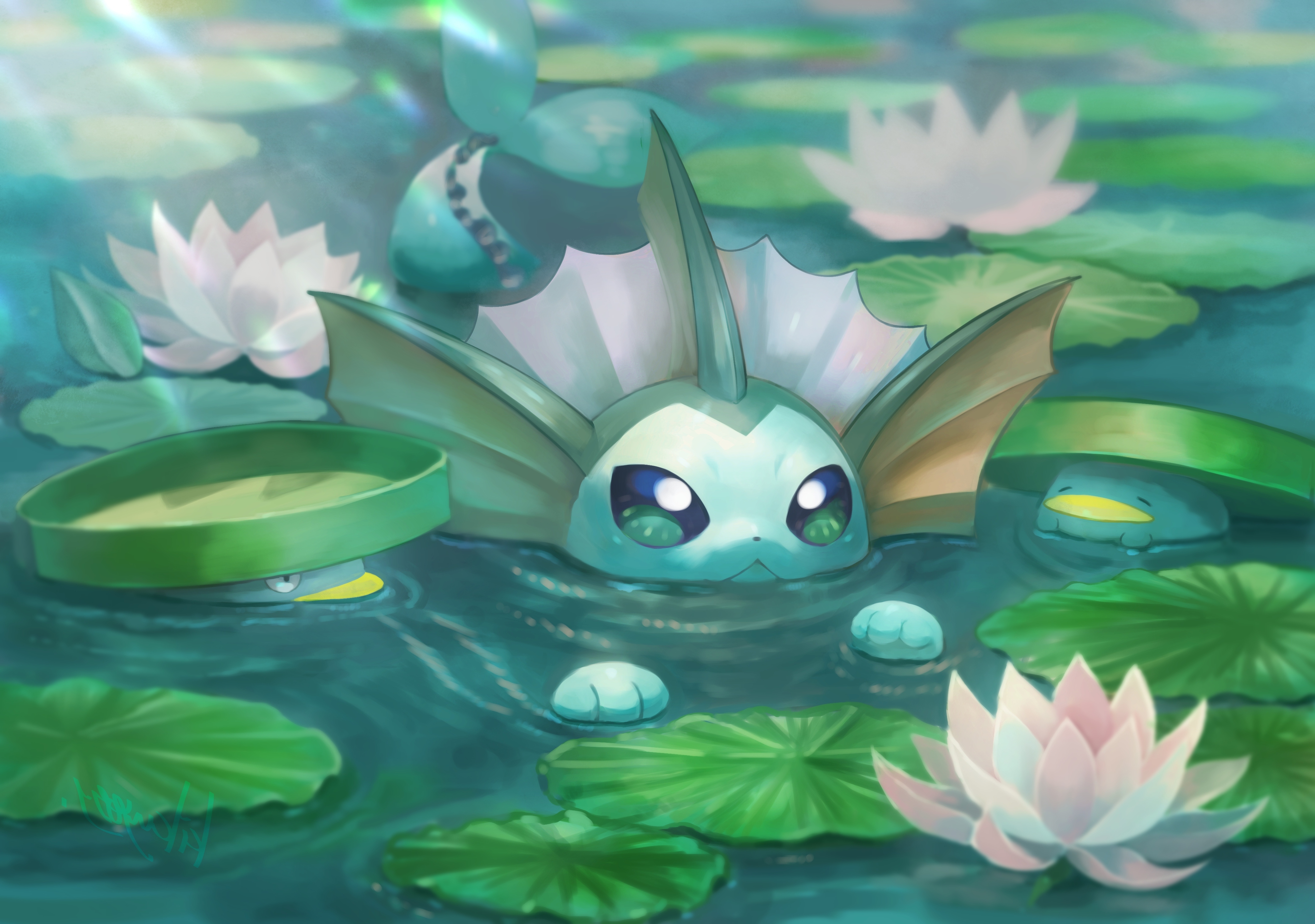 Cute Vaporeon Wallpapers