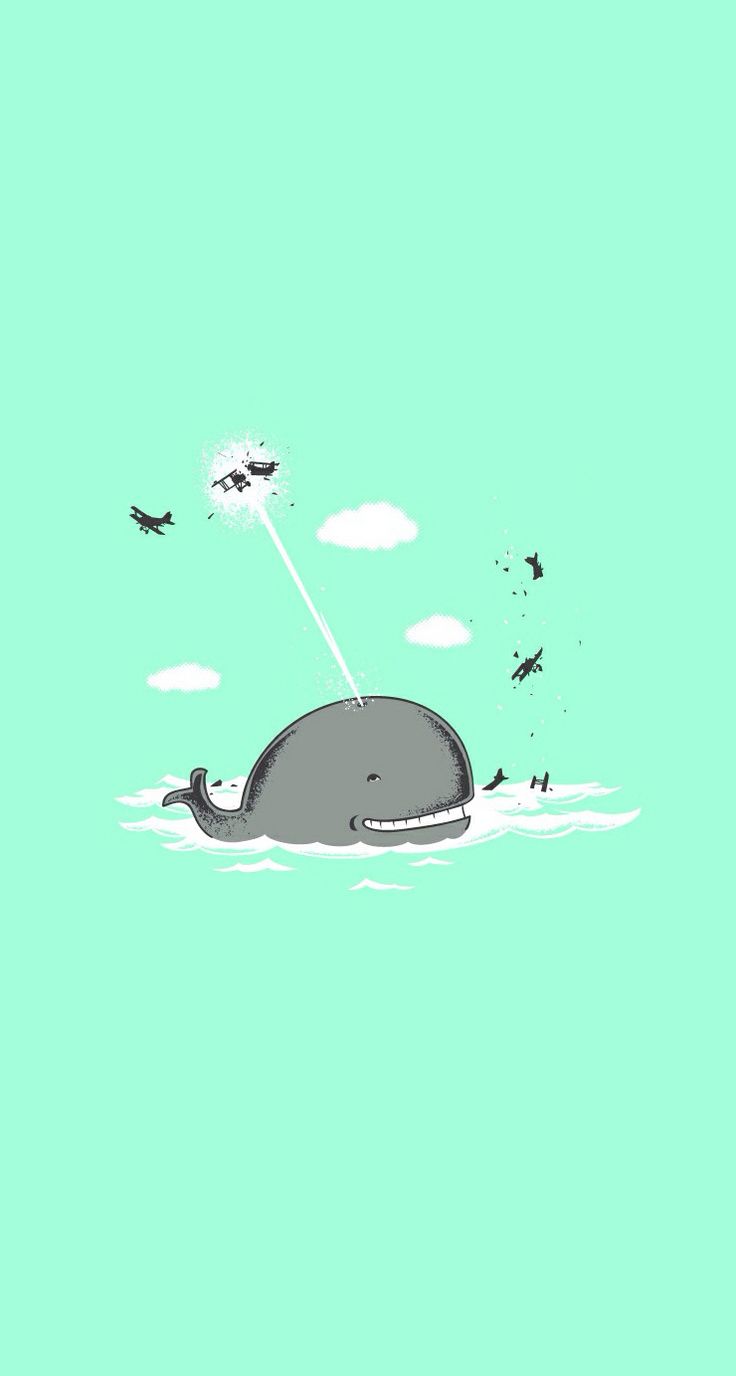 Cute Whale Iphone Wallpapers