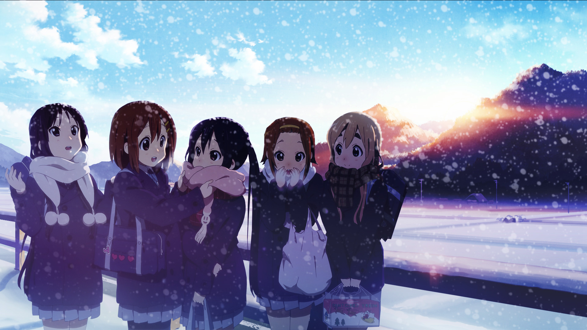 Cute Winter Anime Wallpapers