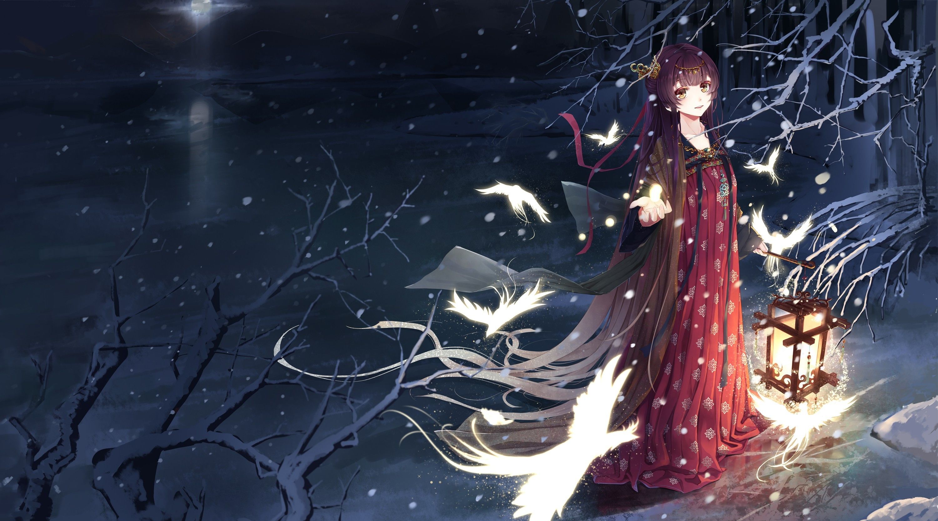 Cute Winter Anime Wallpapers