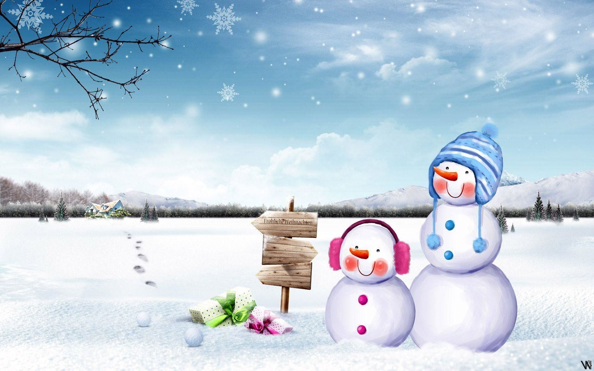 Cute Winter Computer Wallpapers Wallpapers