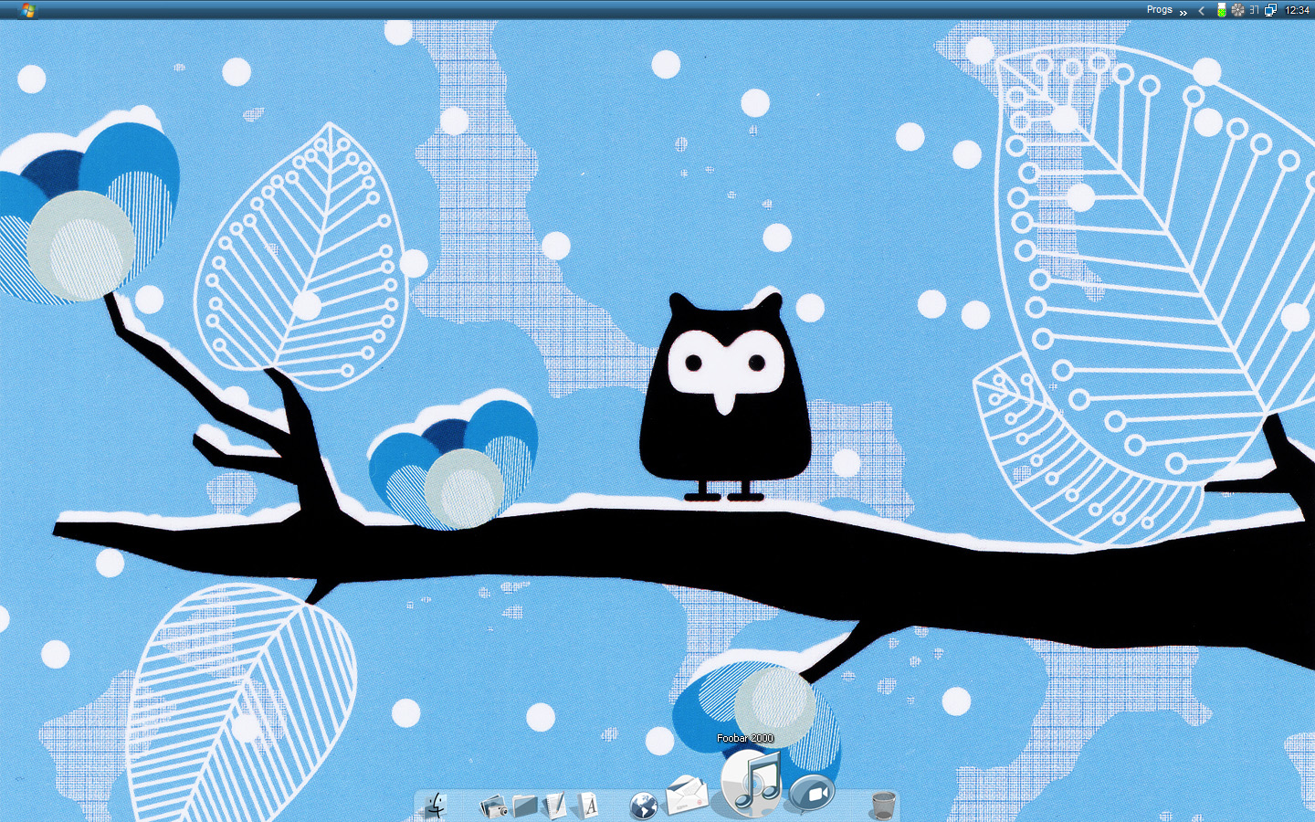 Cute Winter Owl Wallpapers