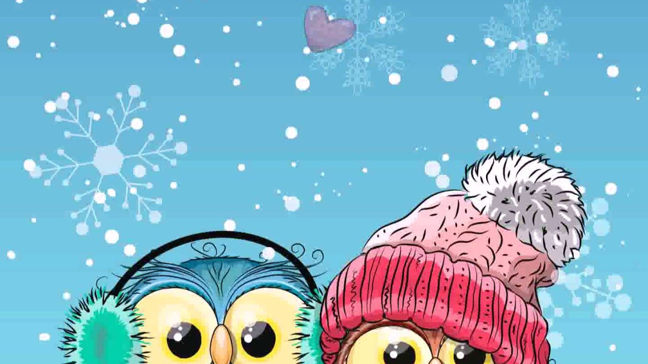 Cute Winter Owl Wallpapers