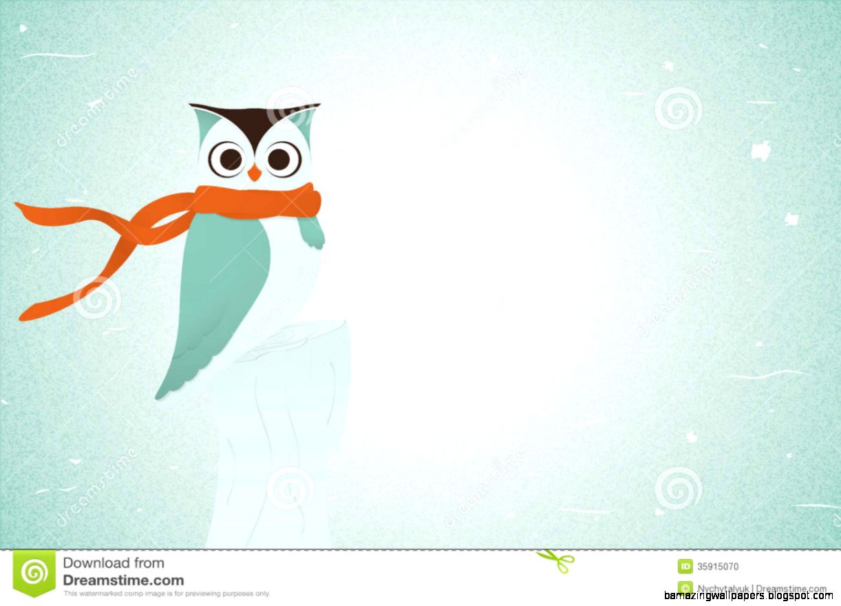 Cute Winter Owl Wallpapers
