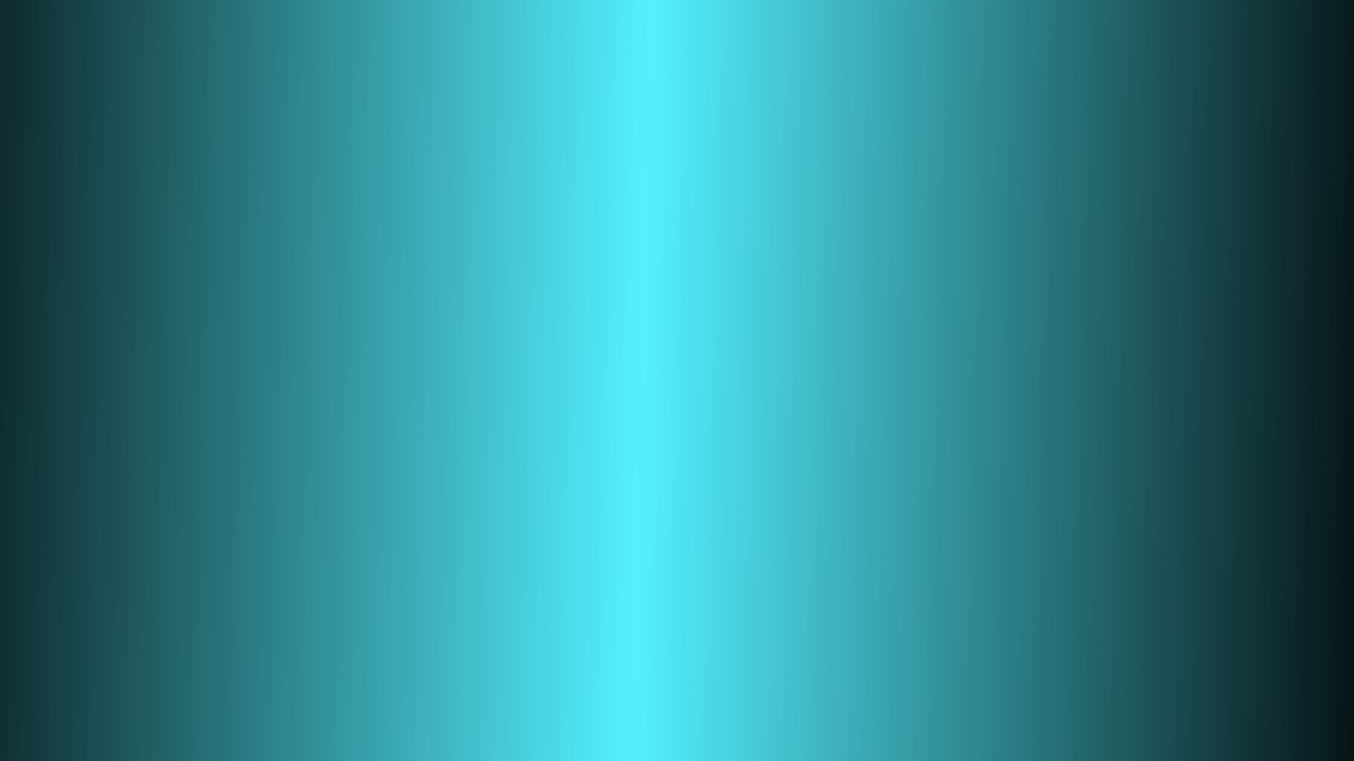 Cyan Gradient Wallpapers