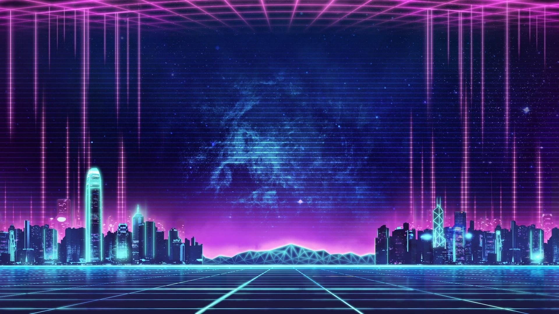 Cyber Desktop Background