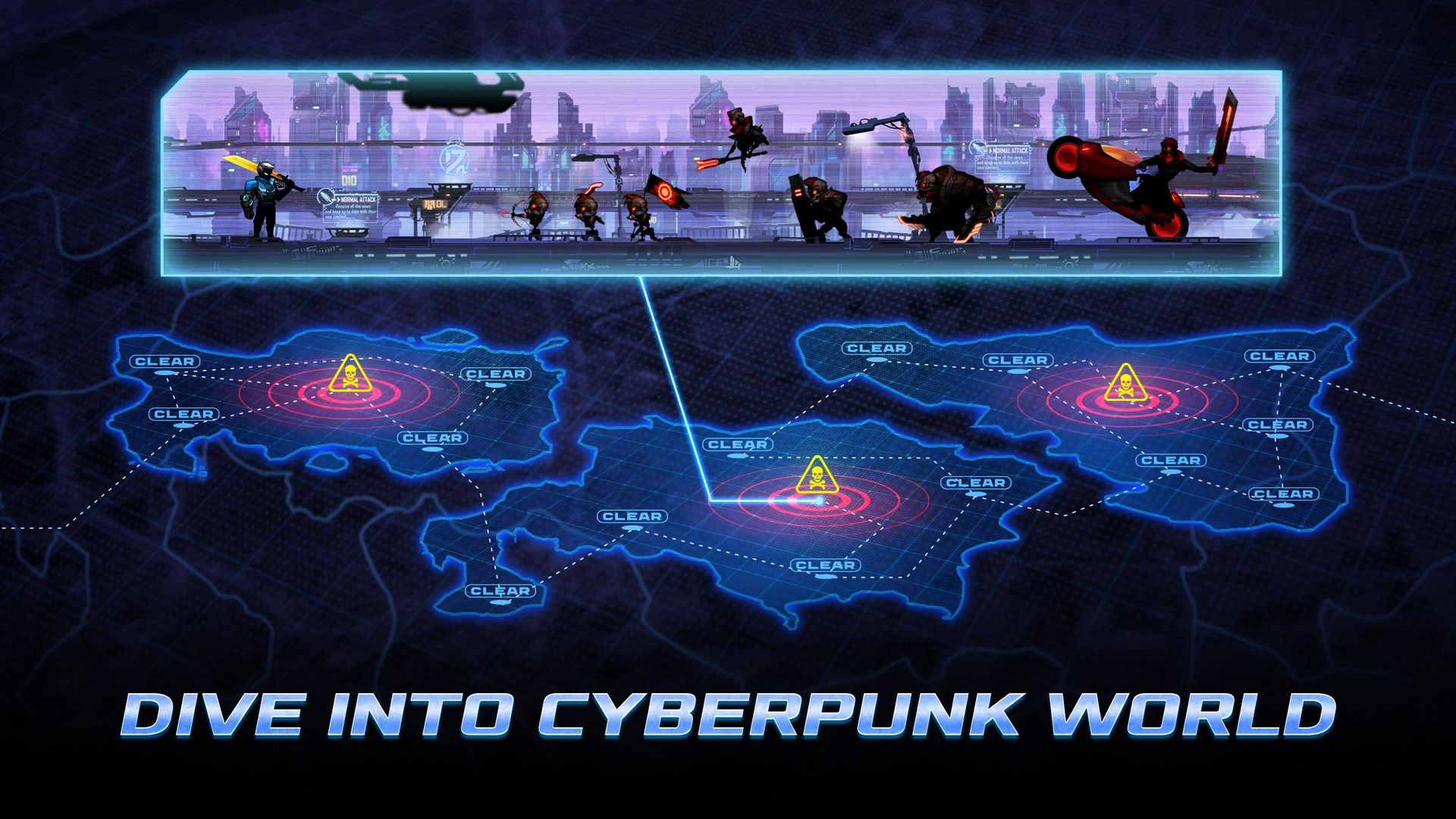 Cyber Fighters Gaming Wallpapers