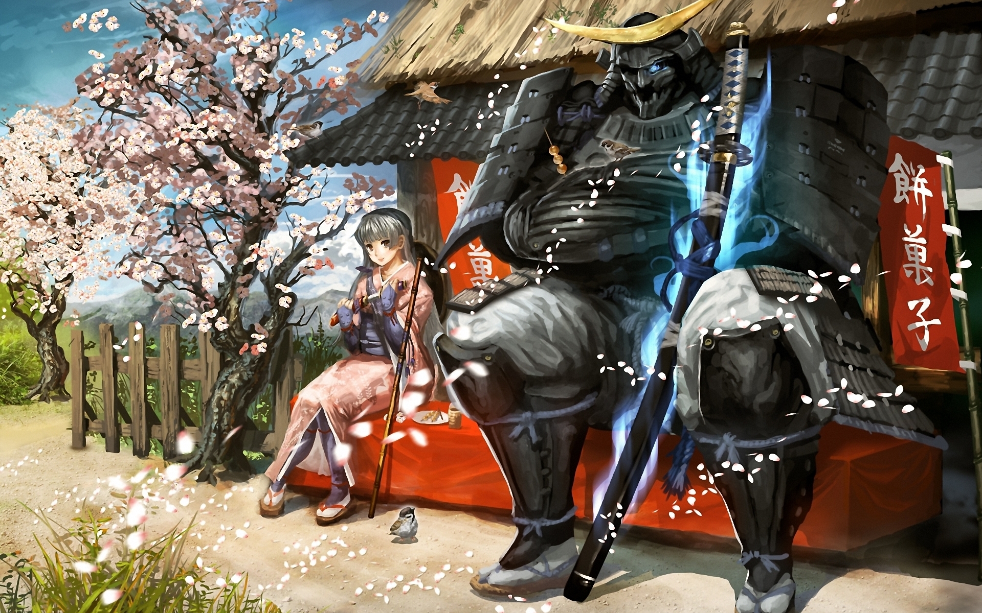 Cyber Samurai Art Wallpapers