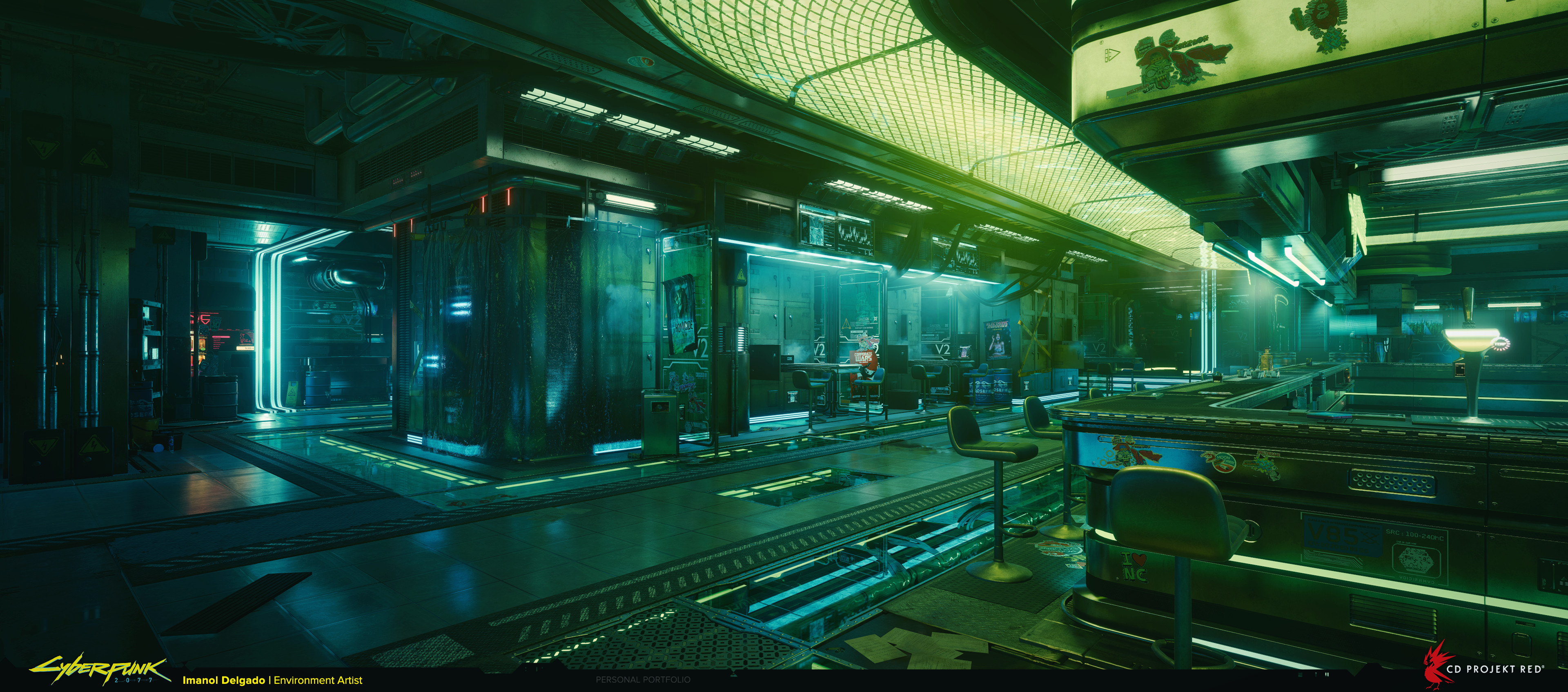 Cyberpunk 2077 Afterlife Wallpapers