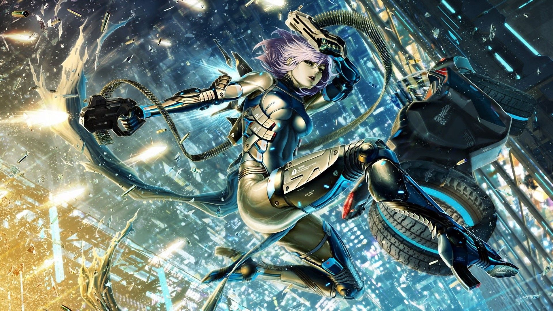 Cyberpunk 2077 Anime Illustration Wallpapers