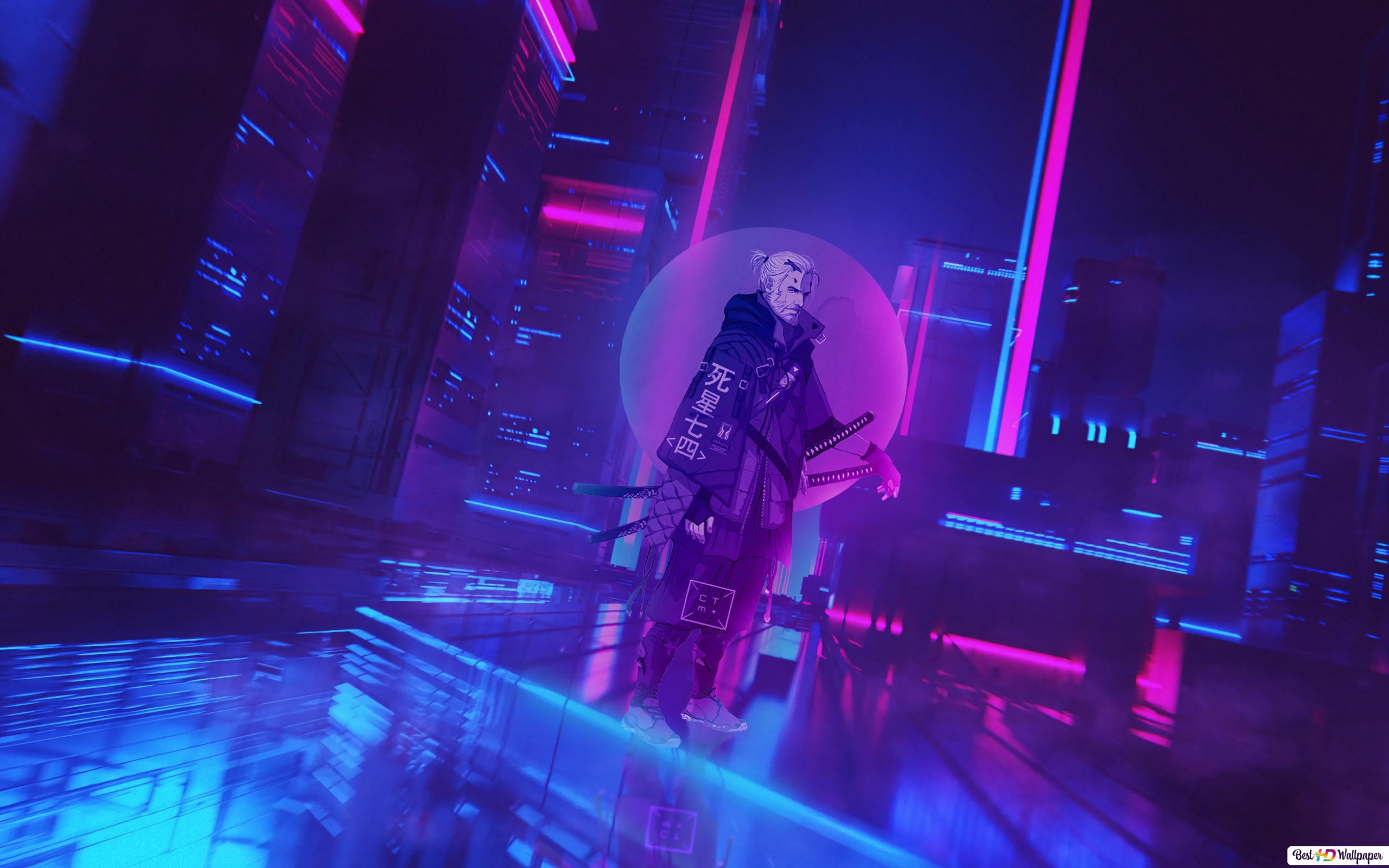 Cyberpunk 2077 Anime Illustration Wallpapers