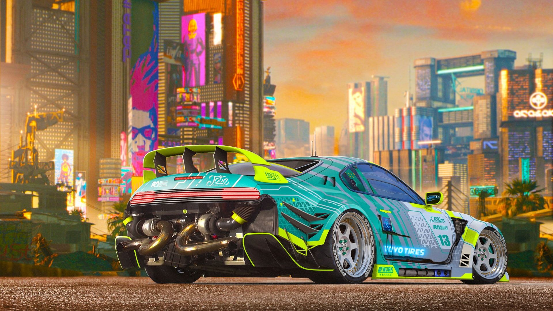 cyberpunk 2077 car Wallpapers