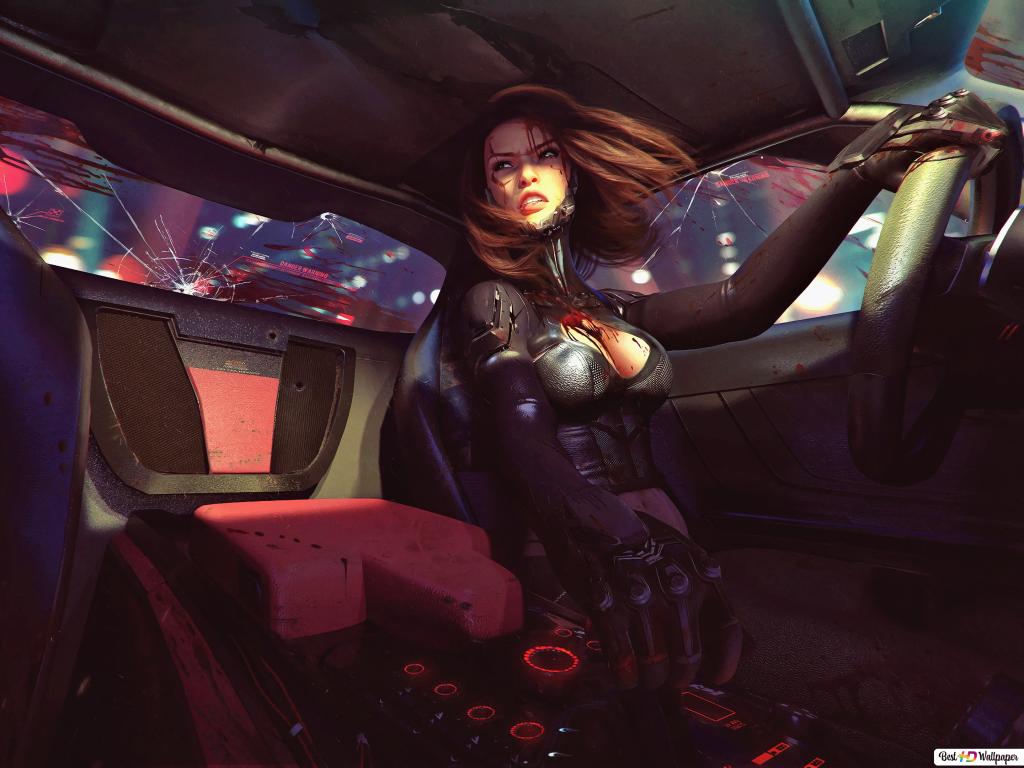 Cyberpunk 2077 Cyborg Girl Wallpapers