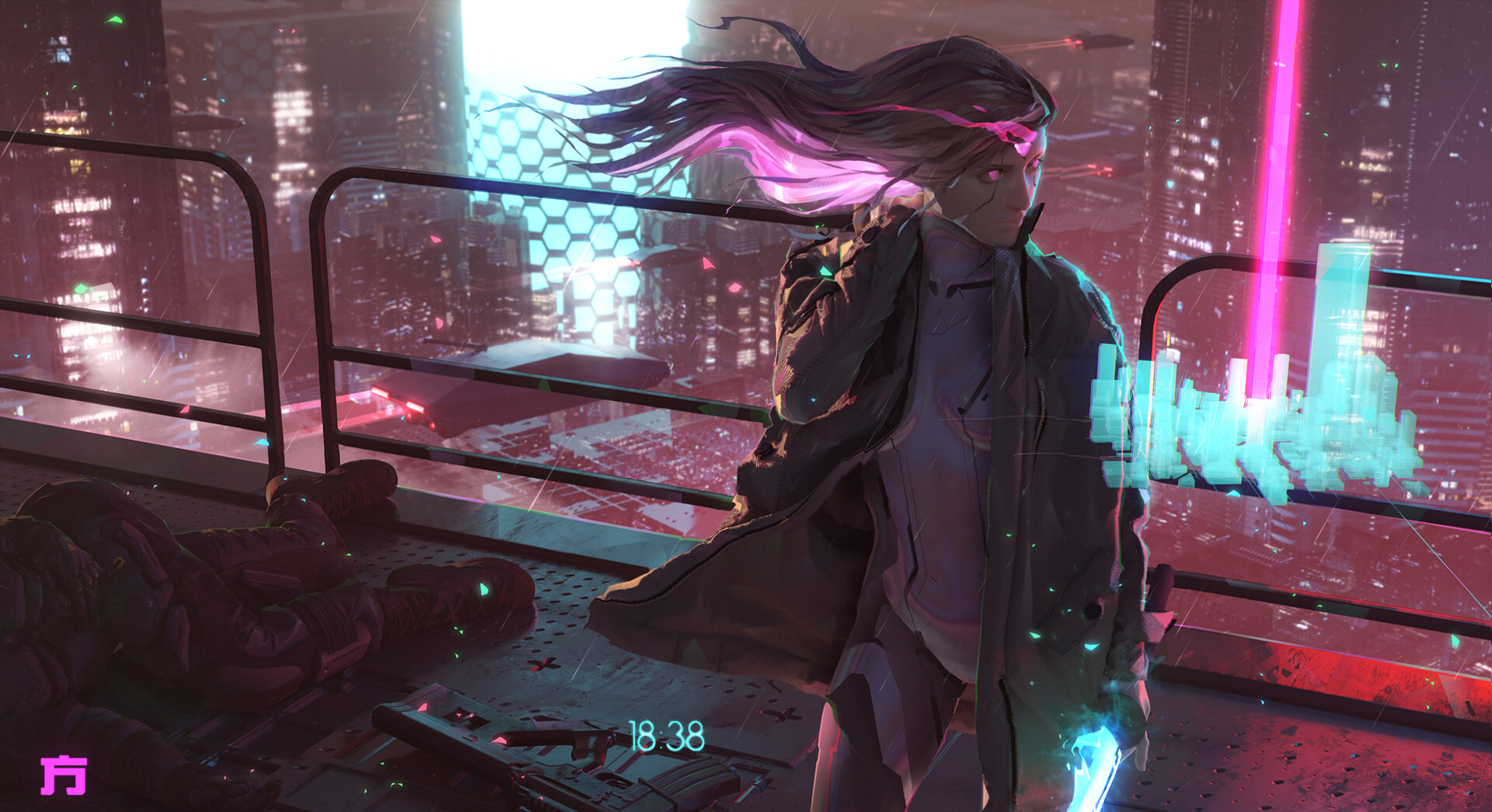 Cyberpunk 2077 Cyborg Girl Wallpapers