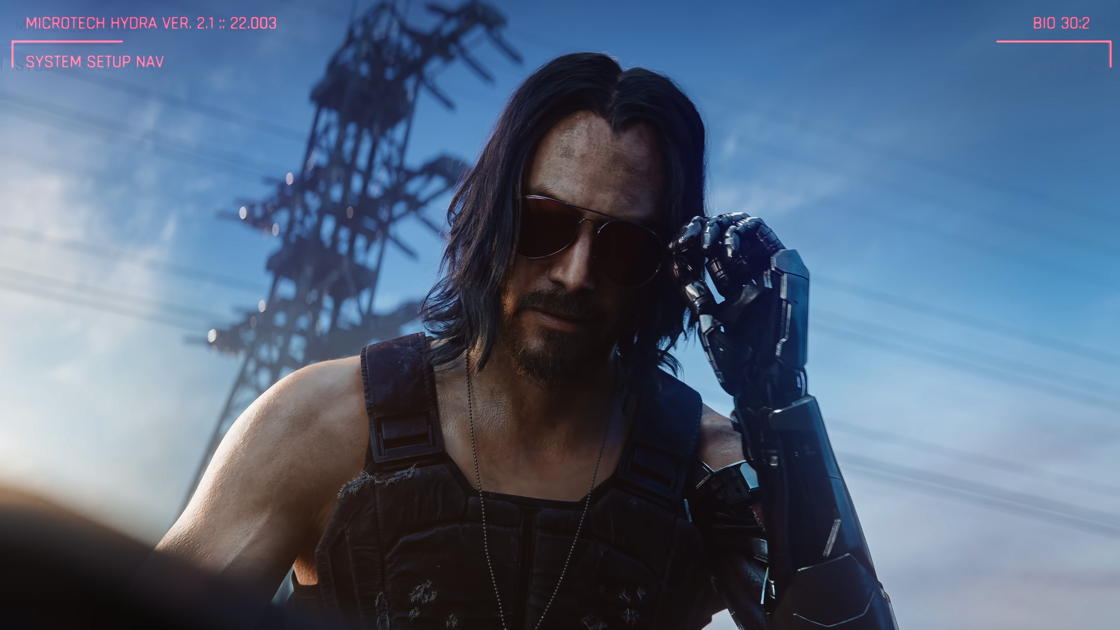 Cyberpunk 2077 Digital Keanu Wallpapers