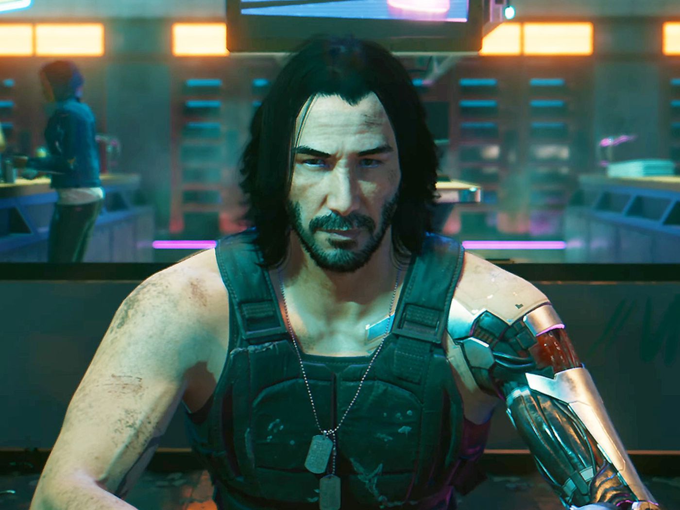 Cyberpunk 2077 Digital Keanu Wallpapers