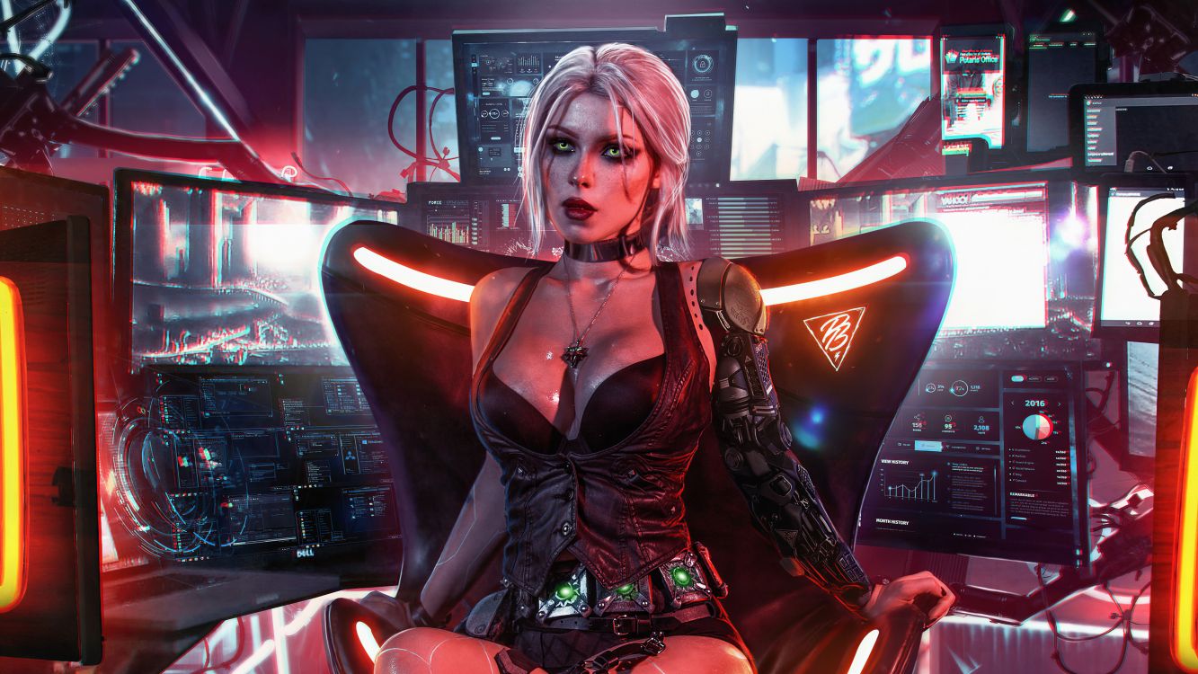 Cyberpunk 2077 Girl Cool Wallpapers