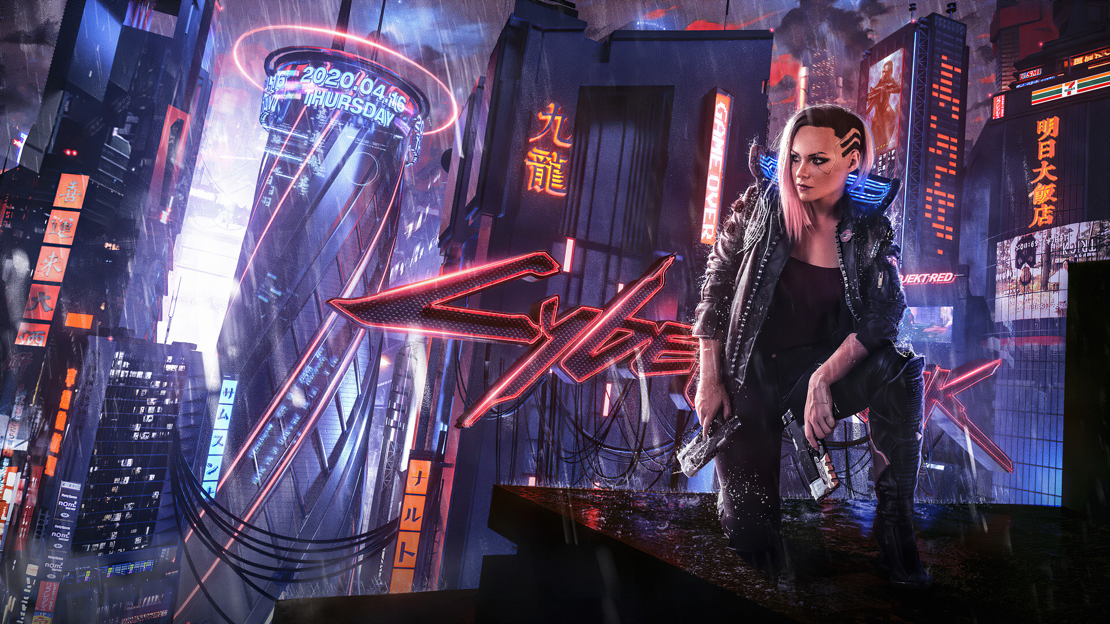 Cyberpunk 2077 Girl Cool Wallpapers