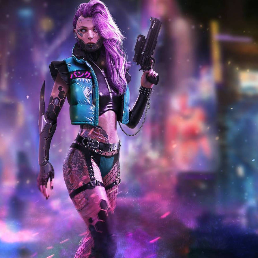 Cyberpunk 2077 Girl Cool Wallpapers